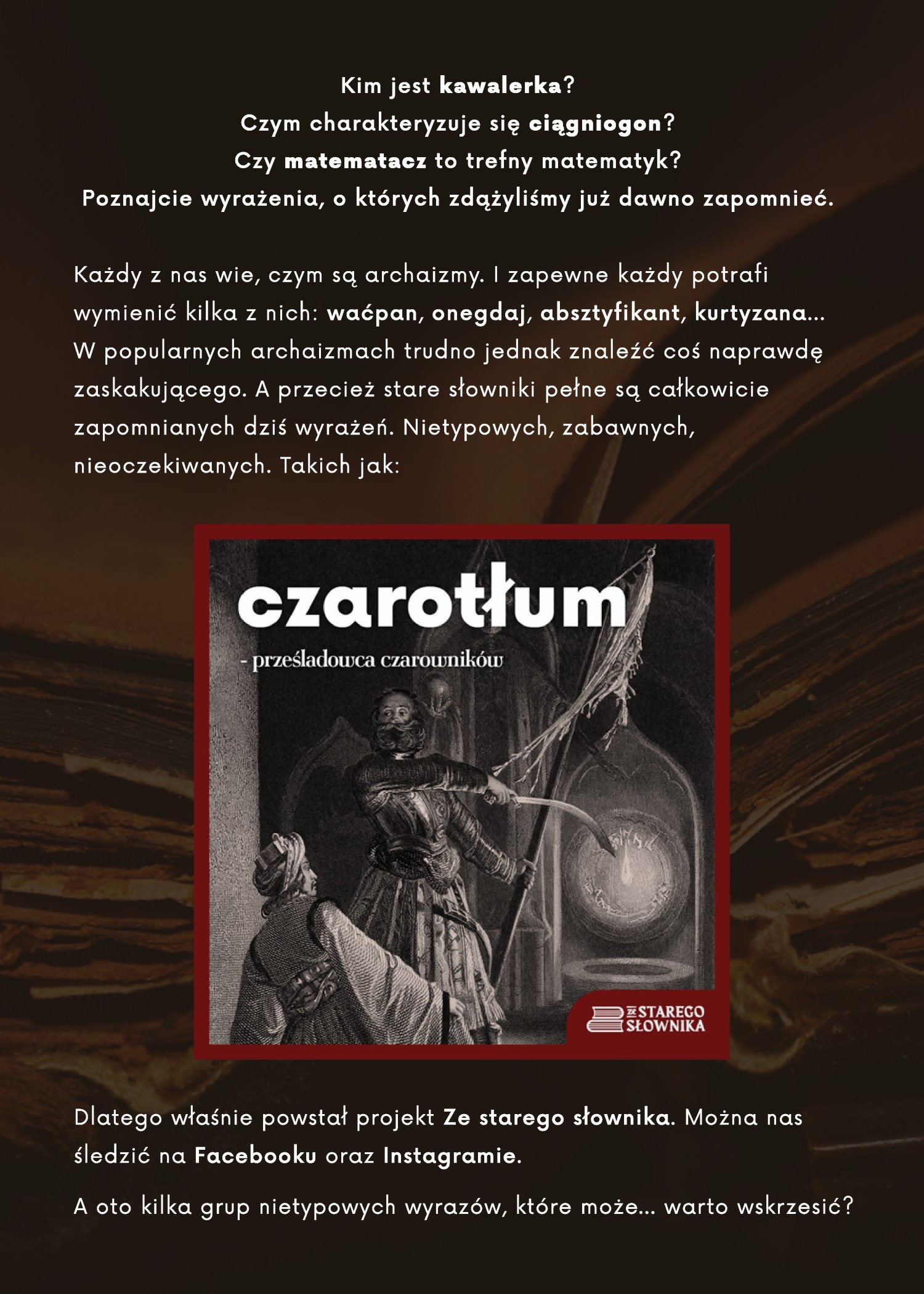 plansza o s�owie czarot�um